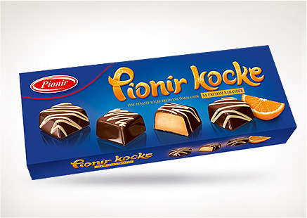 Pionir kocke sa ukusom narandže