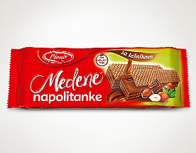 Medene napolitanke sa lešnikom